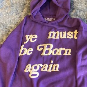 CPFM ye must be born again hoodie.